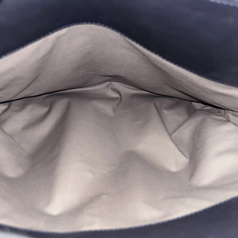 BV 黑棕編織手提公事包40*30*12 98新配件塵袋-1