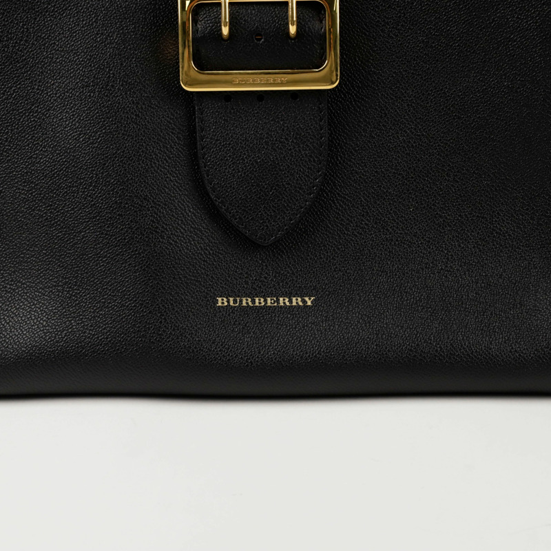 BURBERRY 粒面中型手提單肩包 4029022-2
