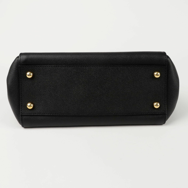 BURBERRY 粒面中型手提單肩包 4029022-7