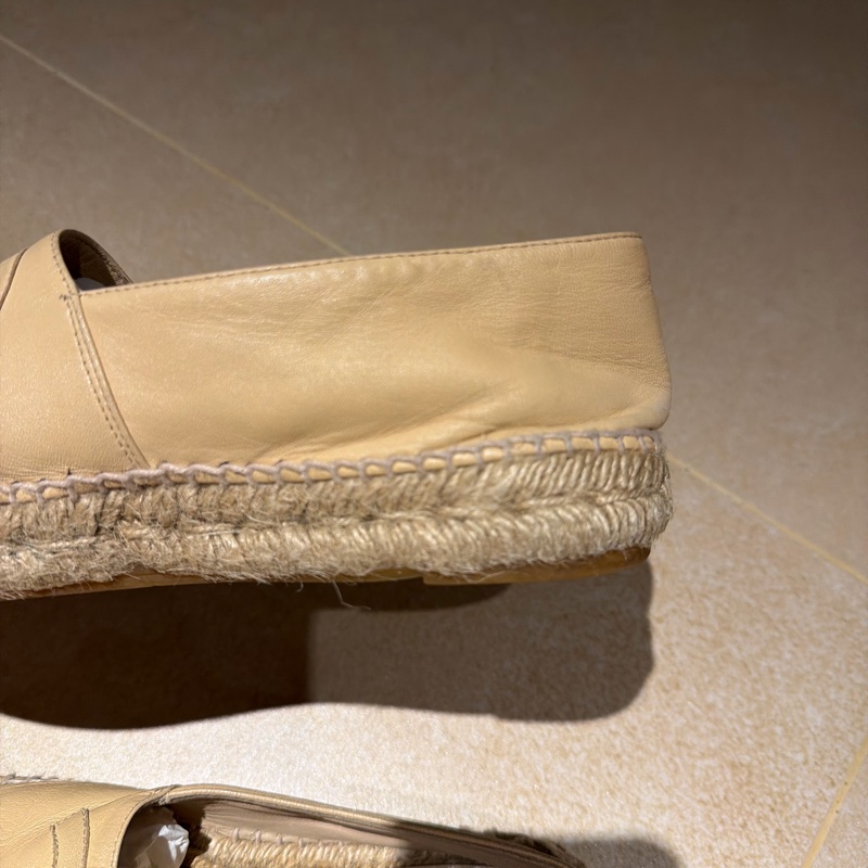 一年四季巨百搭🫧Chanel 經典作品 米黑配色 綿羊皮 鉛筆鞋、草編鞋 草編鞋界的天花板✨-26