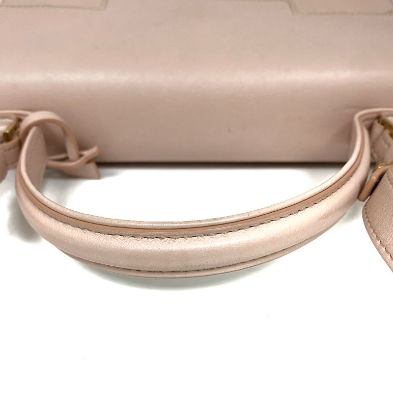 △ Delvaux 德爾沃 Tempete MM Pink Calfskin 2Way Bag 粉紅色小牛皮兩用袋 -257021557-7