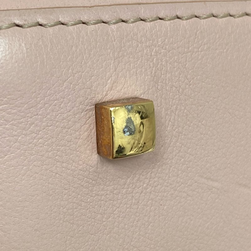 △ Delvaux 德爾沃 Tempete MM Pink Calfskin 2Way Bag 粉紅色小牛皮兩用袋 -257021557-14