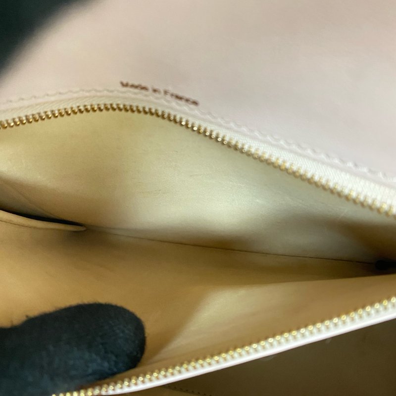 △ Delvaux 德爾沃 Tempete MM Pink Calfskin 2Way Bag 粉紅色小牛皮兩用袋 -257021557-25