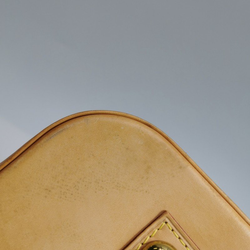 Louis Vuitton (LV) Alma 小號 植鞣革Monogram印花貝殼包手提包-16