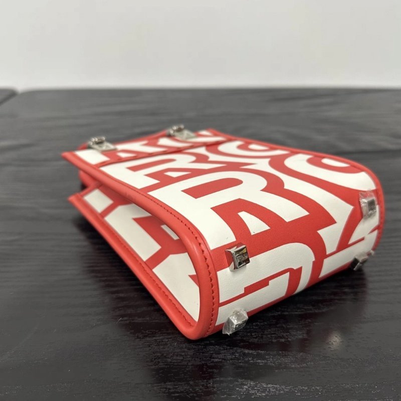 FENDI Sunshine 紅白限定mini琴譜 13*17*5.5 全新閒置配件塵袋-2