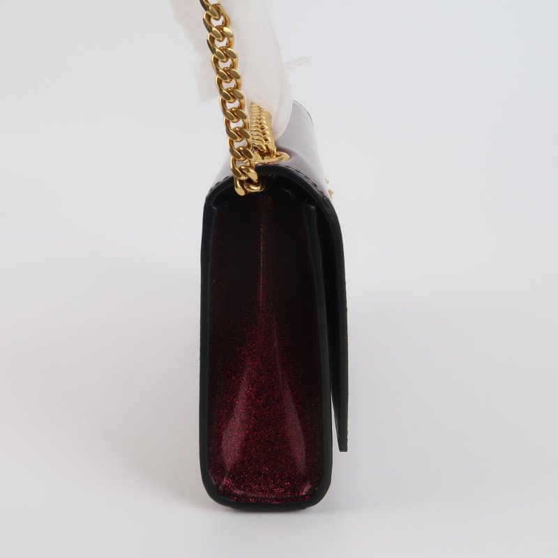 Saint Laurent Kate 凱特包 小號 漆皮亮片YSL標誌斜挎包單肩包-3