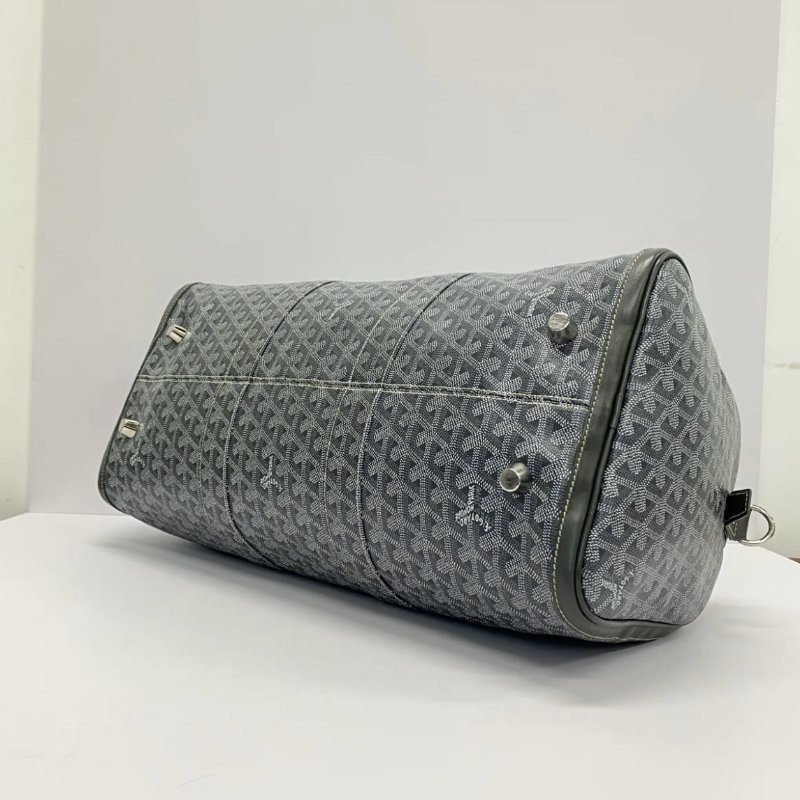 GOYARD Boston老花手提斜背旅行袋 50*30*25 98新配件購證-4