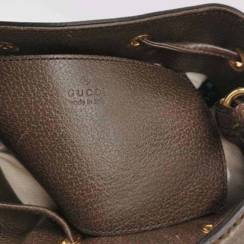 Gucci Ophidia 小號 牛皮帆布條紋雙G斜挎包單肩包-7