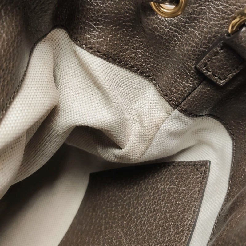 Gucci Ophidia 小號 牛皮帆布條紋雙G斜挎包單肩包-11