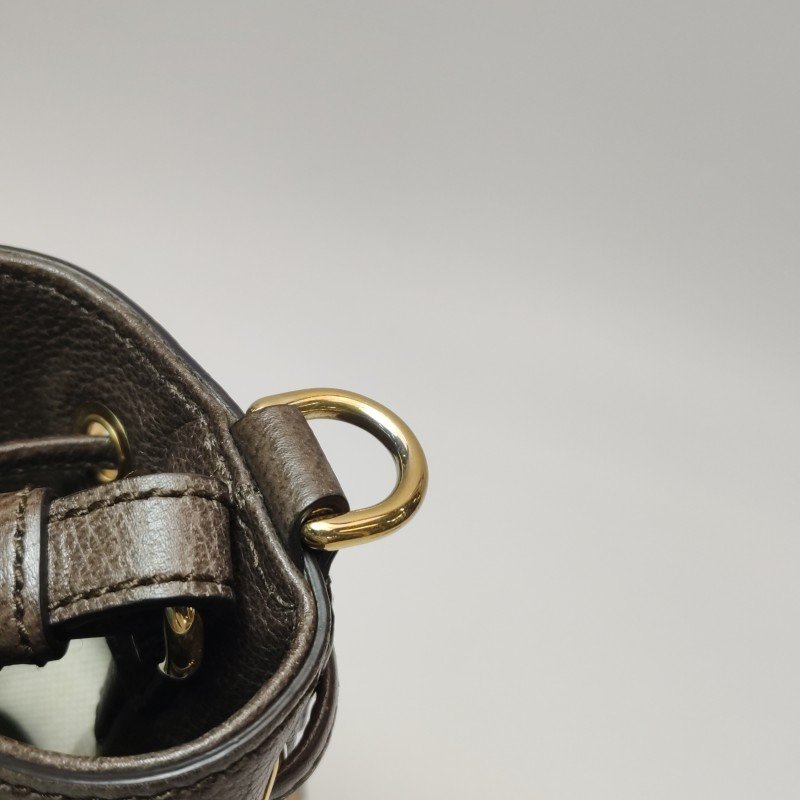 Gucci Ophidia 小號 牛皮帆布條紋雙G斜挎包單肩包-13