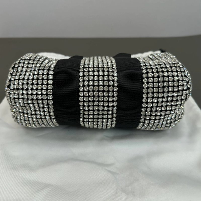 Alexander Wang cruiser帆布水鑽手提包22*14*10 98新配件塵袋-3