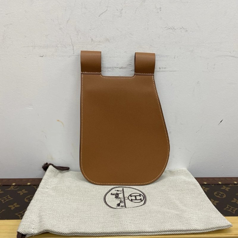 HERMES 金棕銀OKellyMove24Kelly剪刀腰包 110*2.4 99新配件塵袋盒子-5