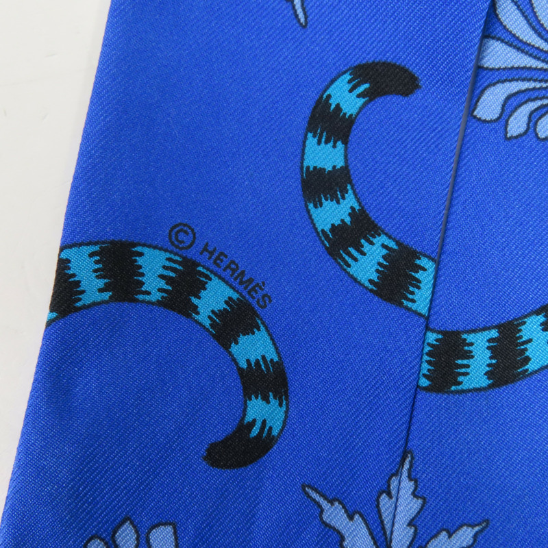 HERMES 絲質Twilly絲巾-8