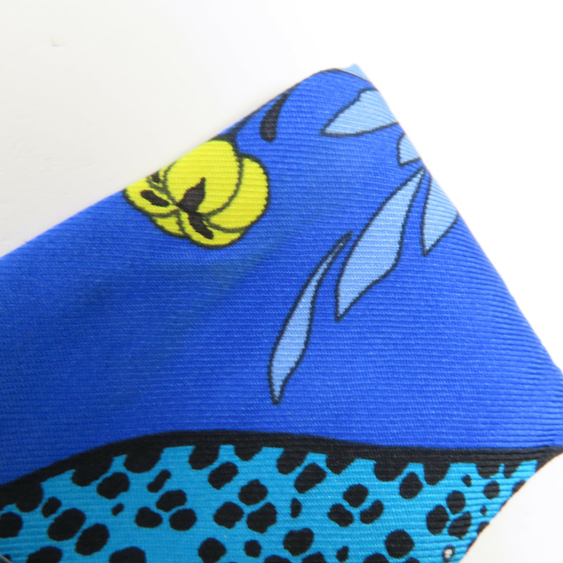 HERMES 絲質Twilly絲巾-10