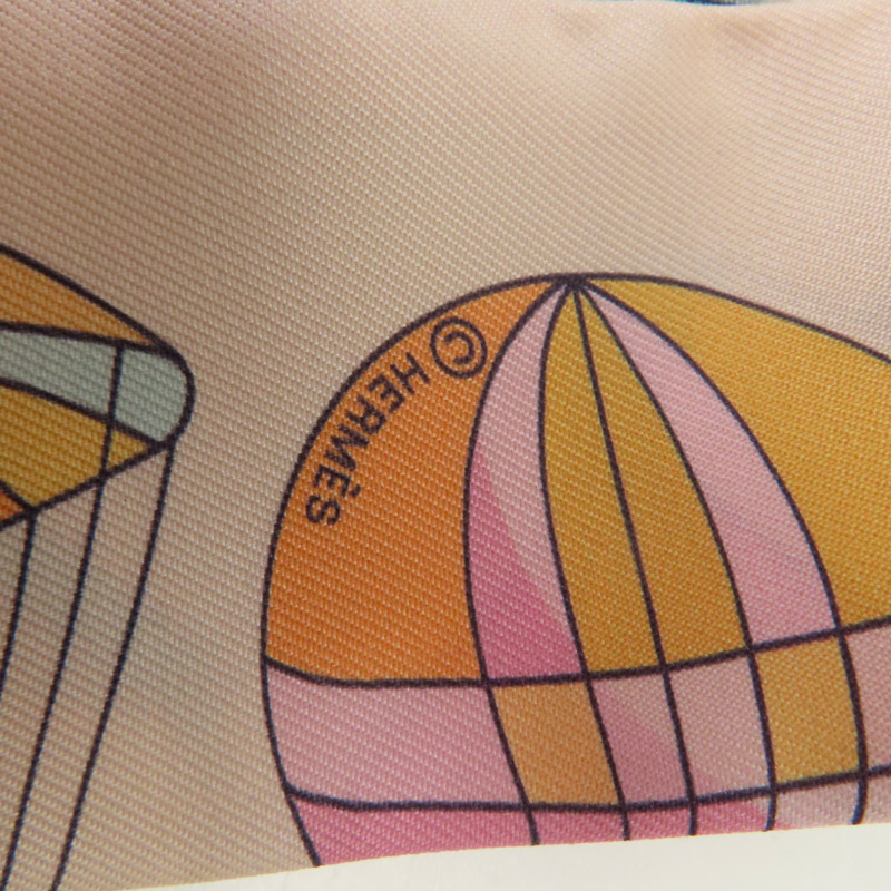 HERMES 絲質Twilly絲巾-5