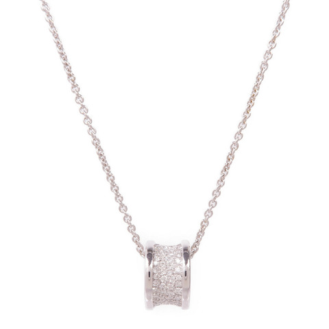 BVLGARI 18K白金B-zero1 Diamond Necklace項鍊