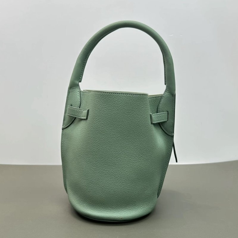 CELINE bigbagbucket荔枝紋手提肩背水桶包17*20*17 98新配件塵袋-1