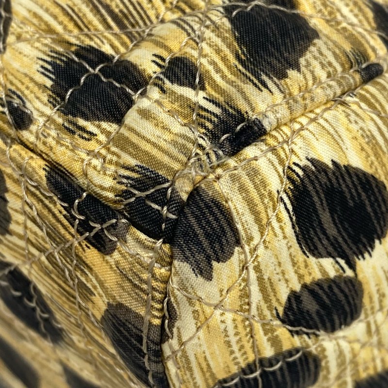 ☆ Christian Dior 迪奧 Beige Nylon Leopard Lady 2Way Bag 米色尼龍豹紋兩用袋 - 257021599-13