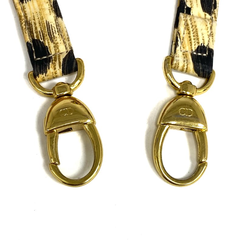 ☆ Christian Dior 迪奧 Beige Nylon Leopard Lady 2Way Bag 米色尼龍豹紋兩用袋 - 257021599-22