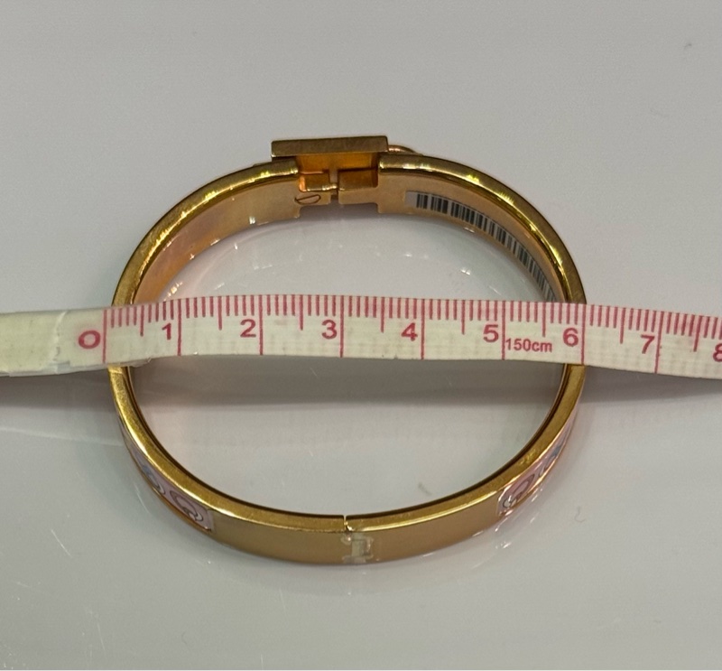 HERMÈS Rose Gold 手鐲-17