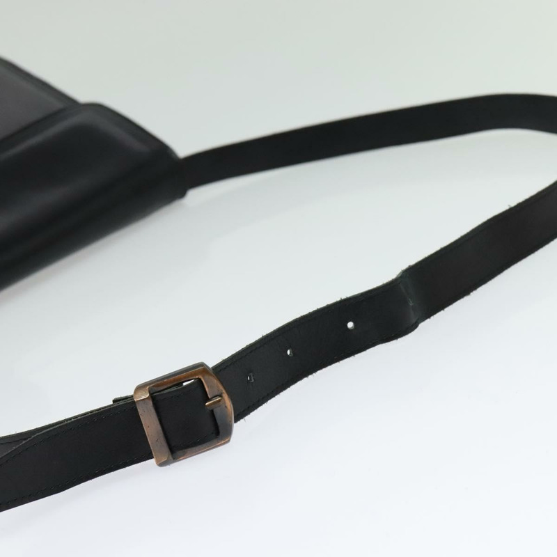 【日本直送】SAINT LAURENT 黑色金色皮革肩背包 正品 bs29361-6