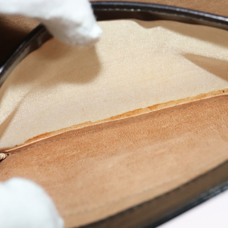 【日本直送】SAINT LAURENT 黑色金色皮革肩背包 正品 bs29361-11