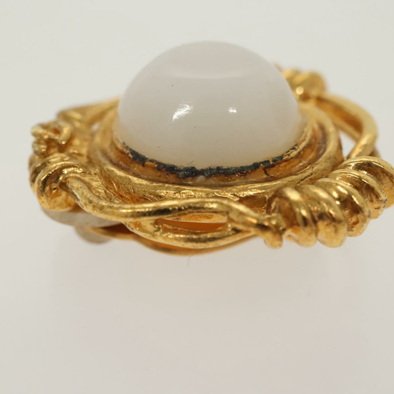 【日本直送】香奈兒耳環 金屬 金 CC Auth bs29251-2