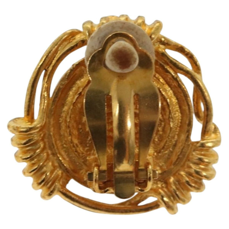 【日本直送】香奈兒耳環 金屬 金 CC Auth bs29251-3