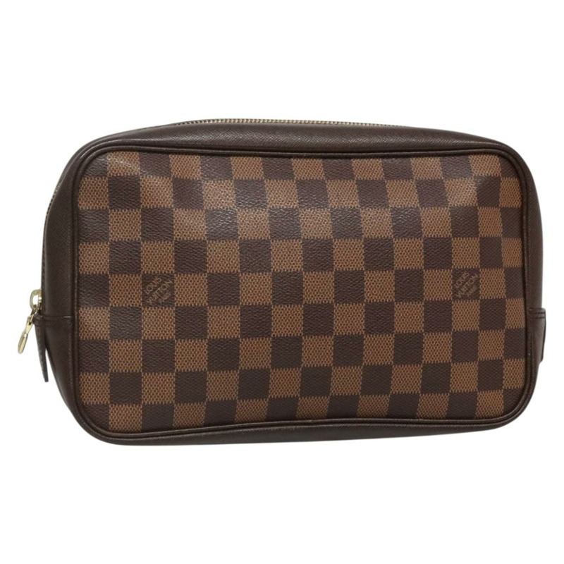 【日本直送】路易威登 Damier Ebene Trousse Bathroomte25 手拿包 N47624 LV 正品 bs29220-0