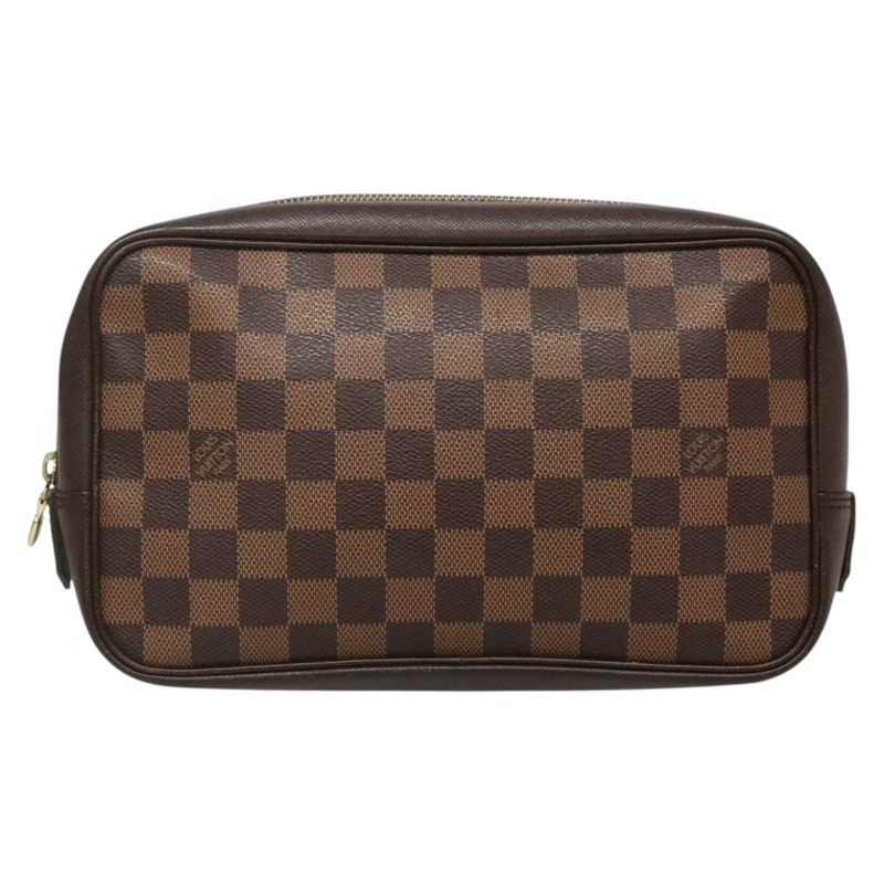 【日本直送】路易威登 Damier Ebene Trousse Bathroomte25 手拿包 N47624 LV 正品 bs29220-12
