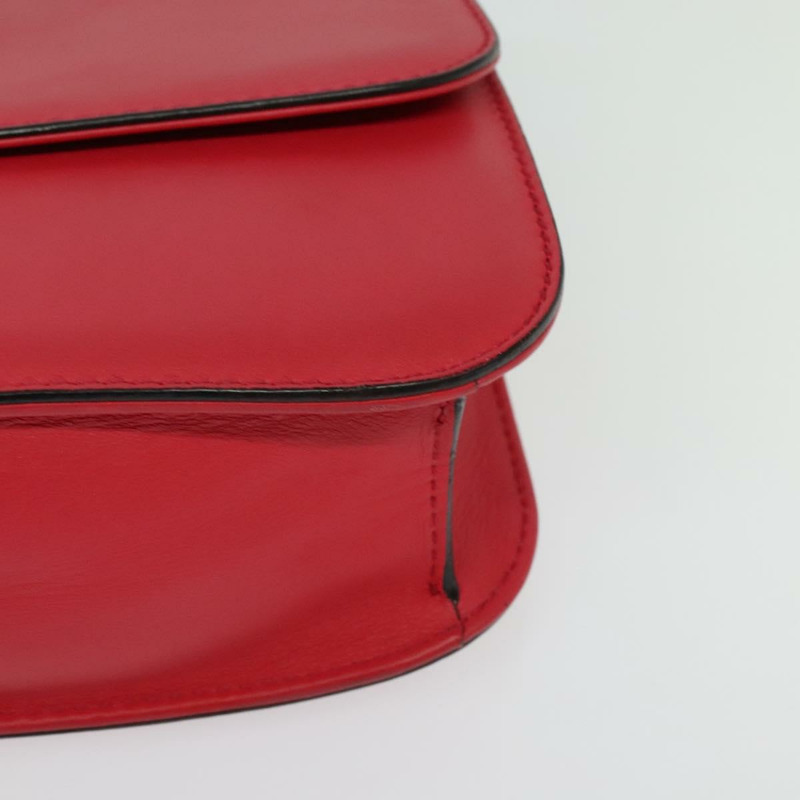 【日本直送】VALENTINO 鉚釘鏈條單肩包 皮革 粉紅色 金飾 正品 bs29260-13