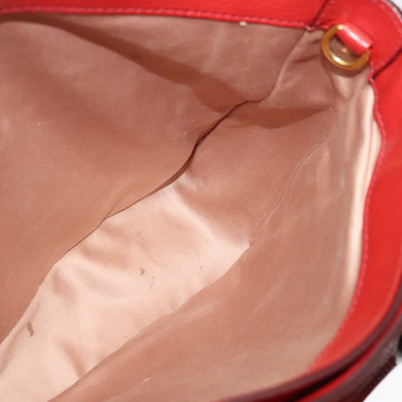 【日本直送】Miu Miu 手提包 皮革 紅色 金色 正品 bs29282-20