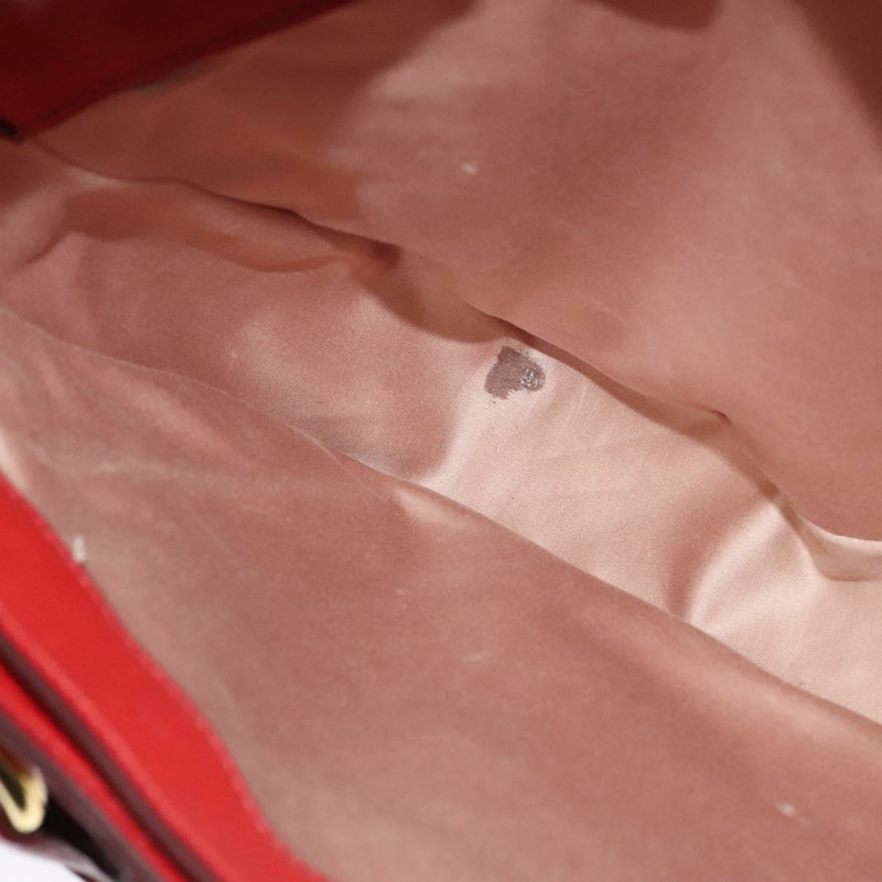 【日本直送】Miu Miu 手提包 皮革 紅色 金色 正品 bs29282-21