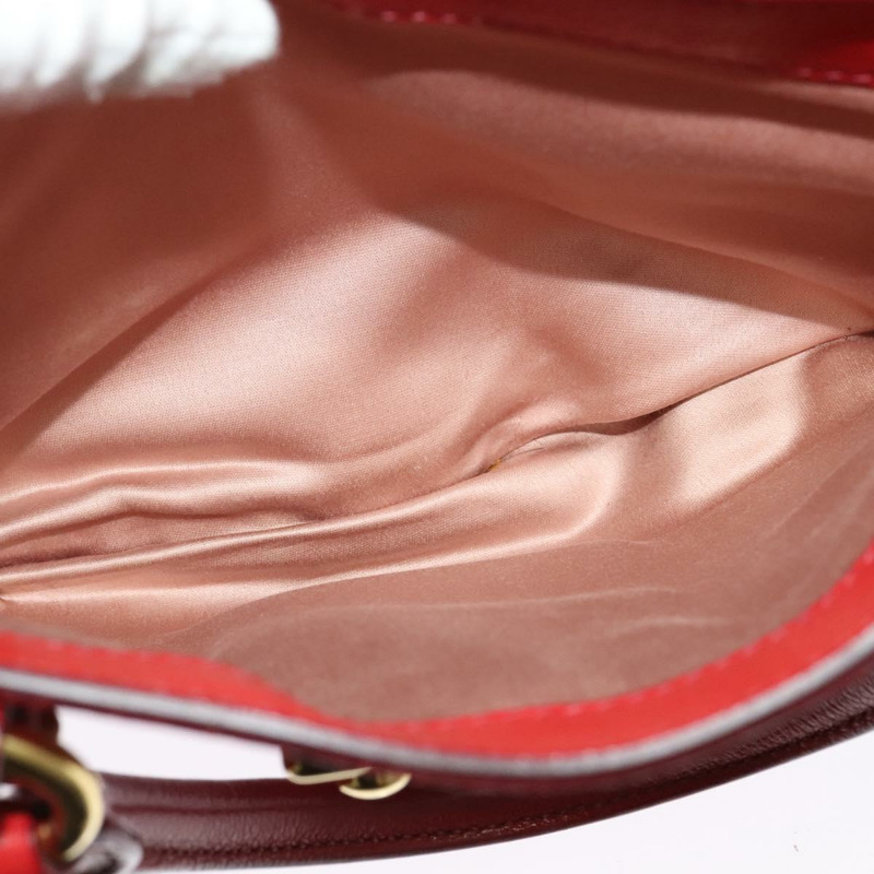 【日本直送】Miu Miu 手提包 皮革 紅色 金色 正品 bs29282-22