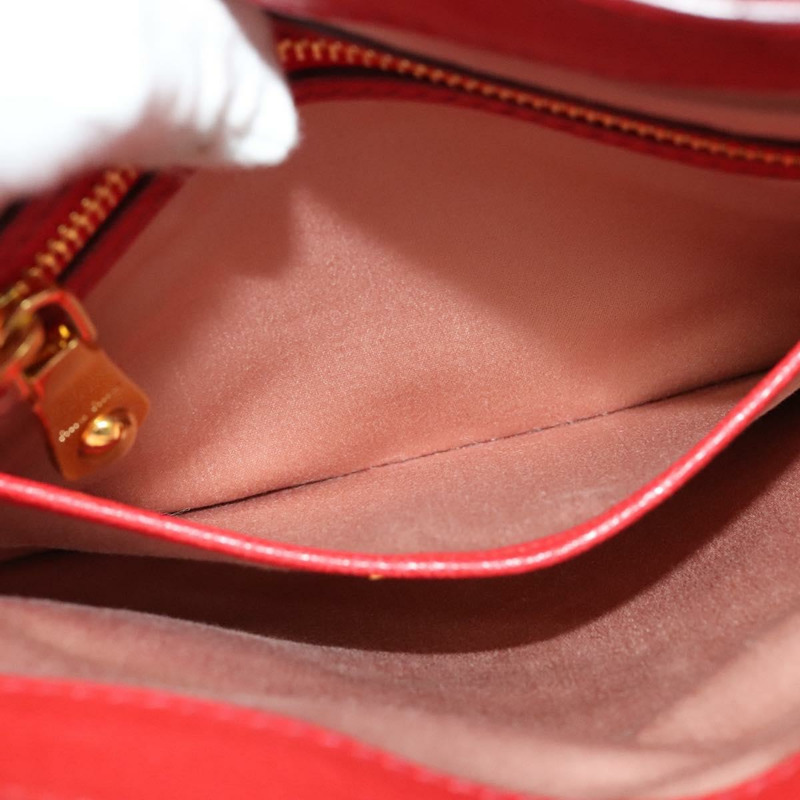 【日本直送】Miu Miu 手提包 皮革 紅色 金色 正品 bs29282-24