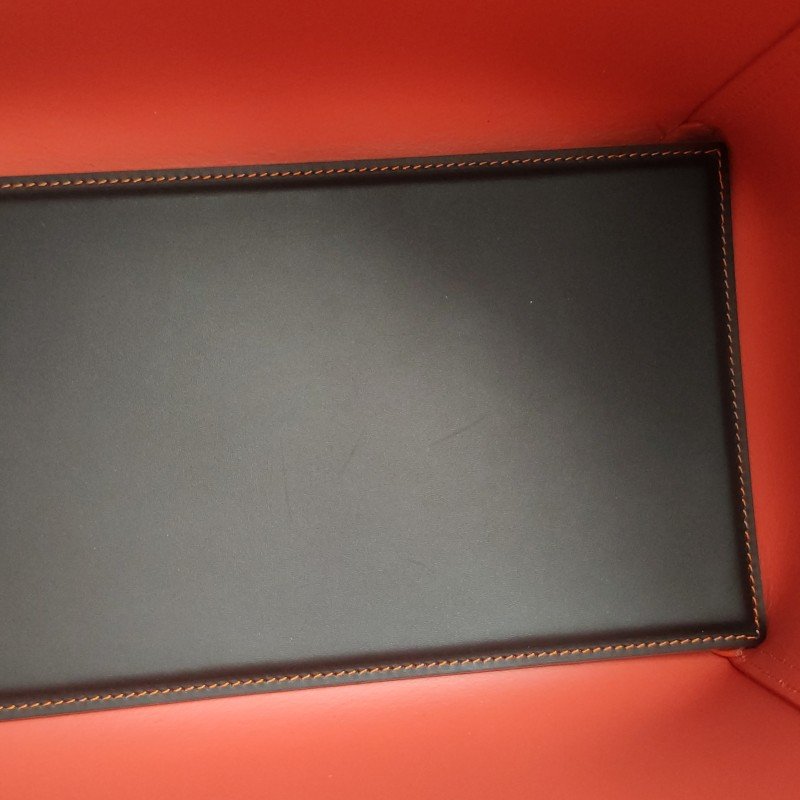 Loewe Leo牛皮鏤空Logo子母包手提包-9