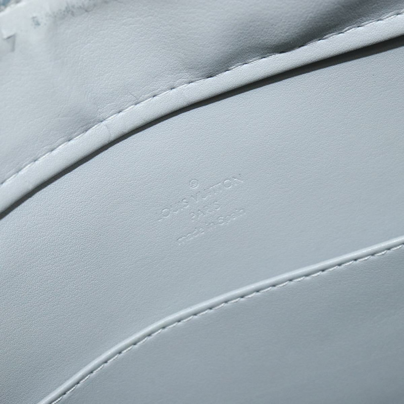 【日本直送】路易威登 Monogram Vernis Columbus 灰色手提包 M91028 LV Auth 142612-19