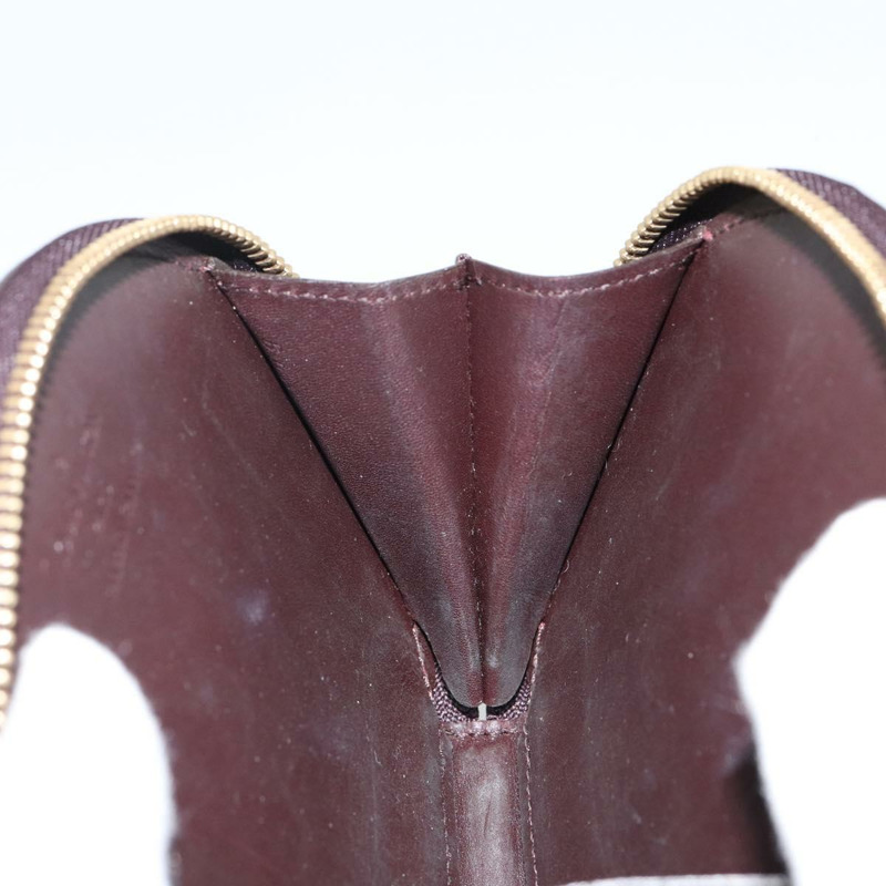 【日本直送】路易威登 Vernis Porte Monnaie 淡褐色零錢包 Amarante M91386 正品 142760-17