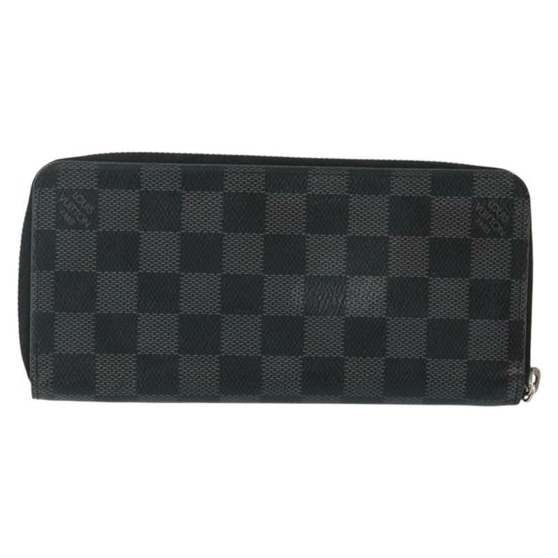 【日本直送】路易威登 Damier Graphite Zippy 錢包筆電 N63095 LV Auth 140764-1