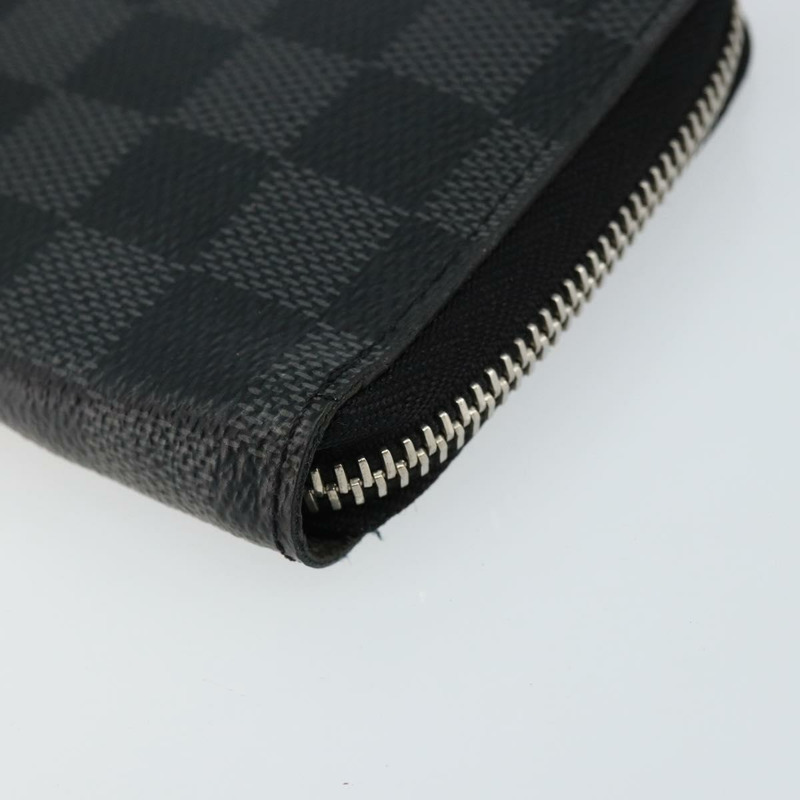 【日本直送】路易威登 Damier Graphite Zippy 錢包筆電 N63095 LV Auth 140764-6