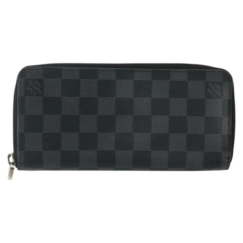 【日本直送】路易威登 Damier Graphite Zippy 錢包筆電 N63095 LV Auth 140764-12
