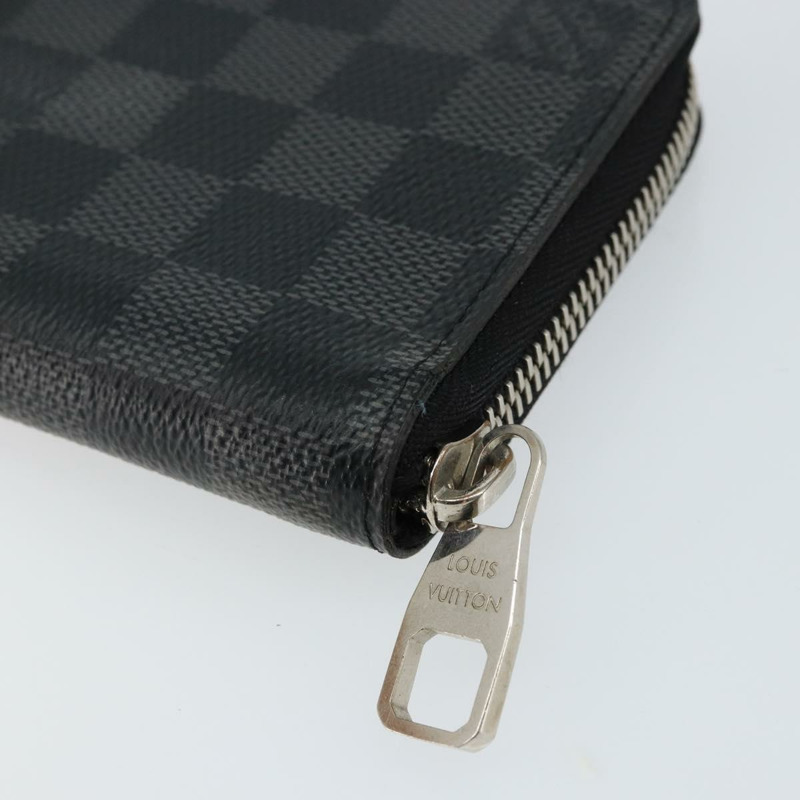 【日本直送】路易威登 Damier Graphite Zippy 錢包筆電 N63095 LV Auth 140764-14