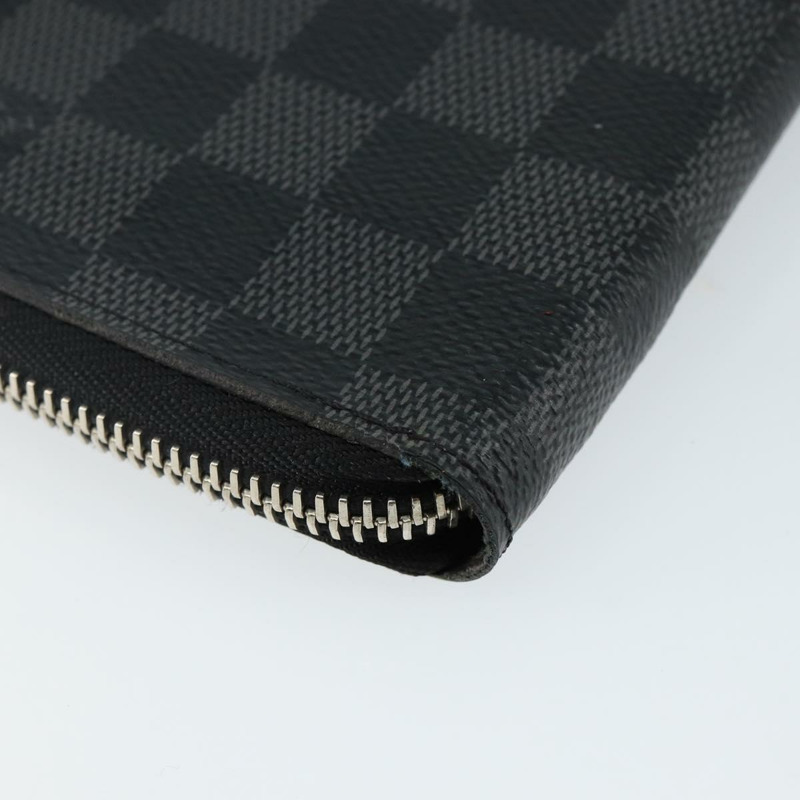 【日本直送】路易威登 Damier Graphite Zippy 錢包筆電 N63095 LV Auth 140764-15