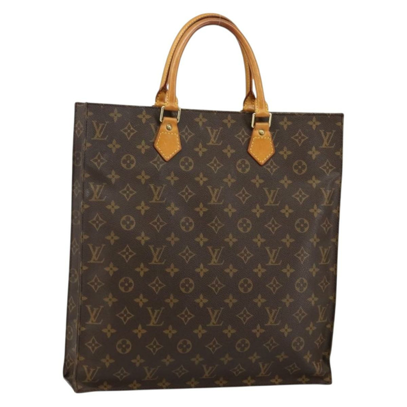 【日本直送】路易威登 Monogram Sac Plat 手提包 M51140 LV 正品 142639-0