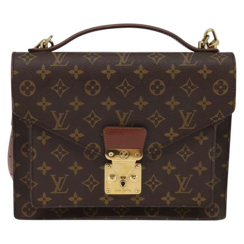 【日本直送】路易威登 Monogram Monceau 28 手提包 M51185 LV 正品 ep10896-12