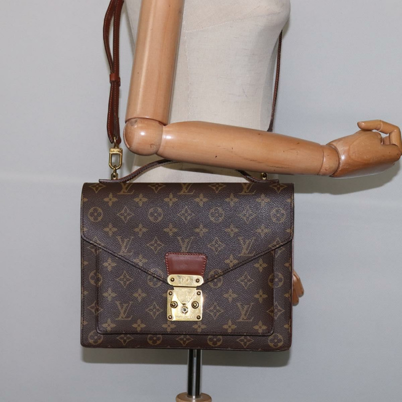 【日本直送】路易威登 Monogram Monceau 28 手提包 M51185 LV 正品 ep10896-24