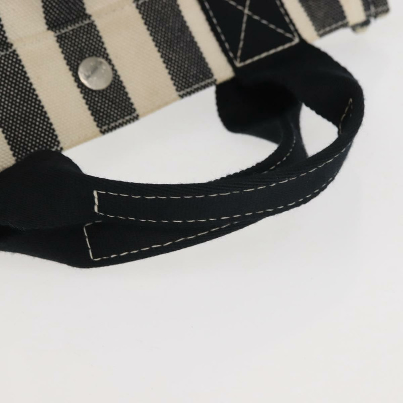 【日本直送】愛馬仕 Cannes PM 手袋 帆布 白色 黑色 正品 hk3009-7