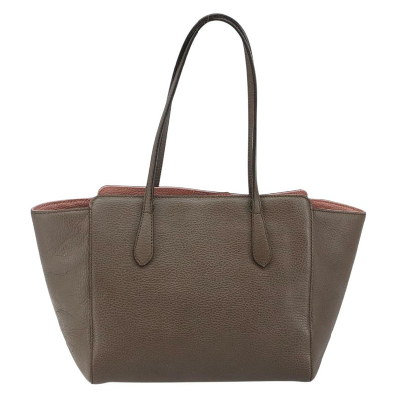 【日本直送】GUCCI 手提包 皮革 金灰色 354408 正品 hk2995-1