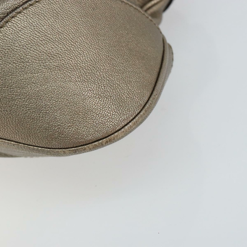 【日本直送】Salvatore Ferragamo Gancini 手提包 皮革 香檳金 正品 hk2984-8