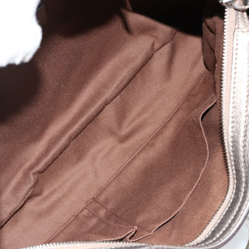 【日本直送】Salvatore Ferragamo Gancini 手提包 皮革 香檳金 正品 hk2984-10